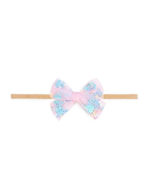 Mermaid Sequin Bow Baby Headband