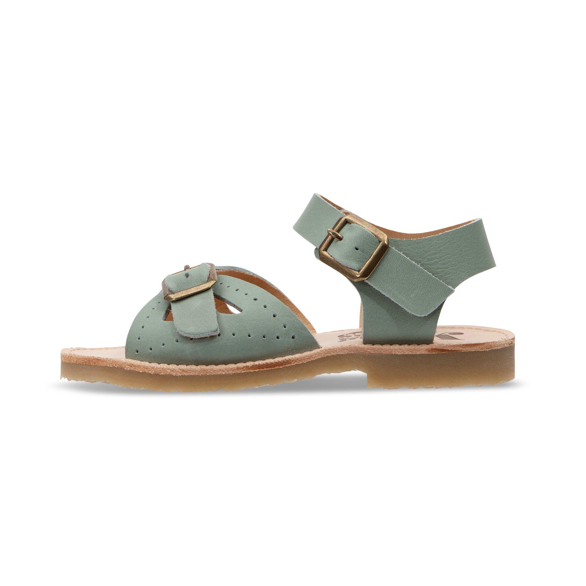 Pearl Kids Sandal Smokey Sage Leather image number 1
