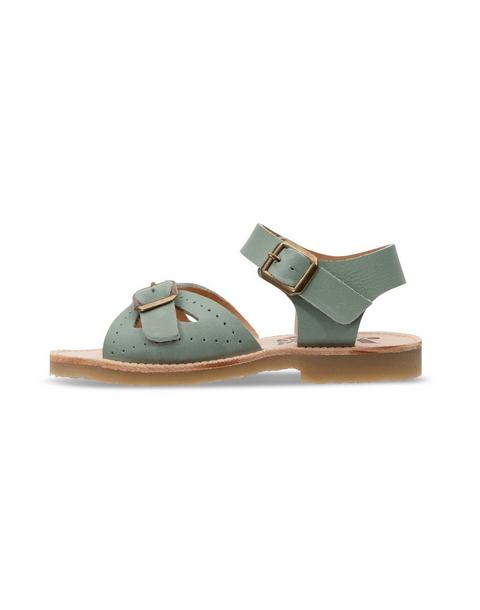 Pearl Kids Sandal Smokey Sage Leather