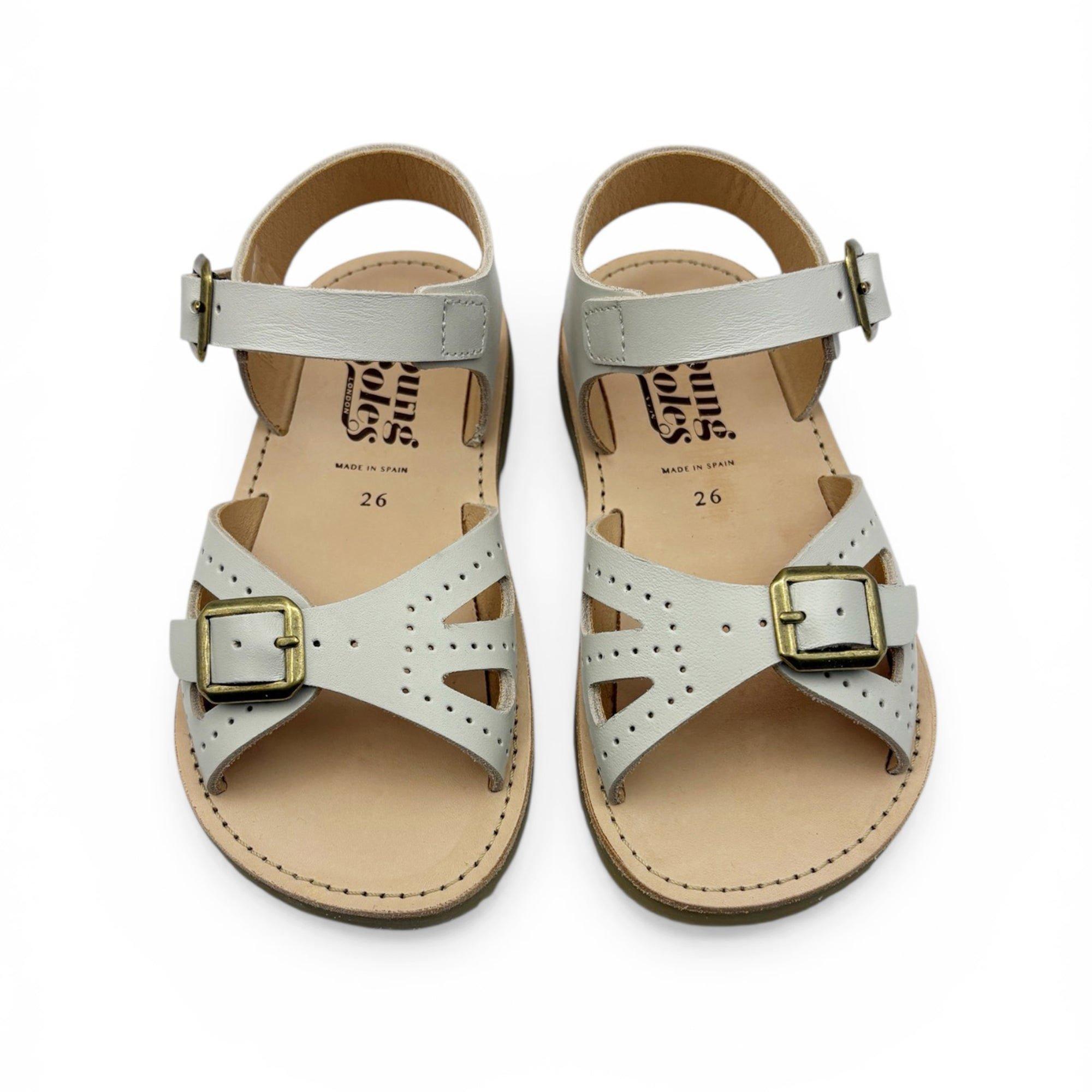 Pearl Kids Sandal Vanilla Leather image number 2