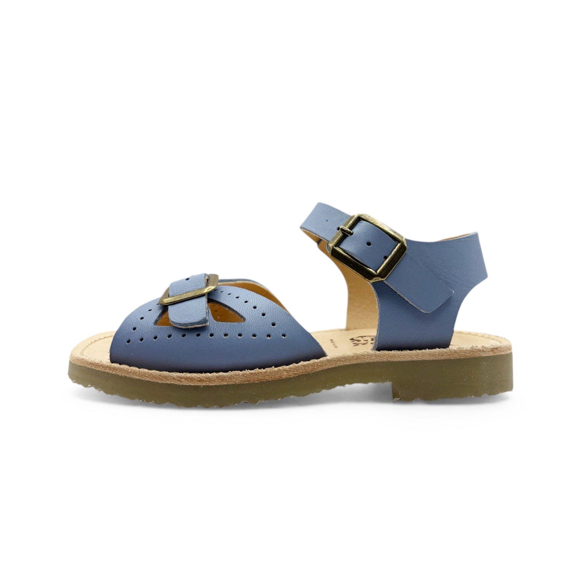 Pearl Kids Sandal Cornflower Blue Leather image number 1