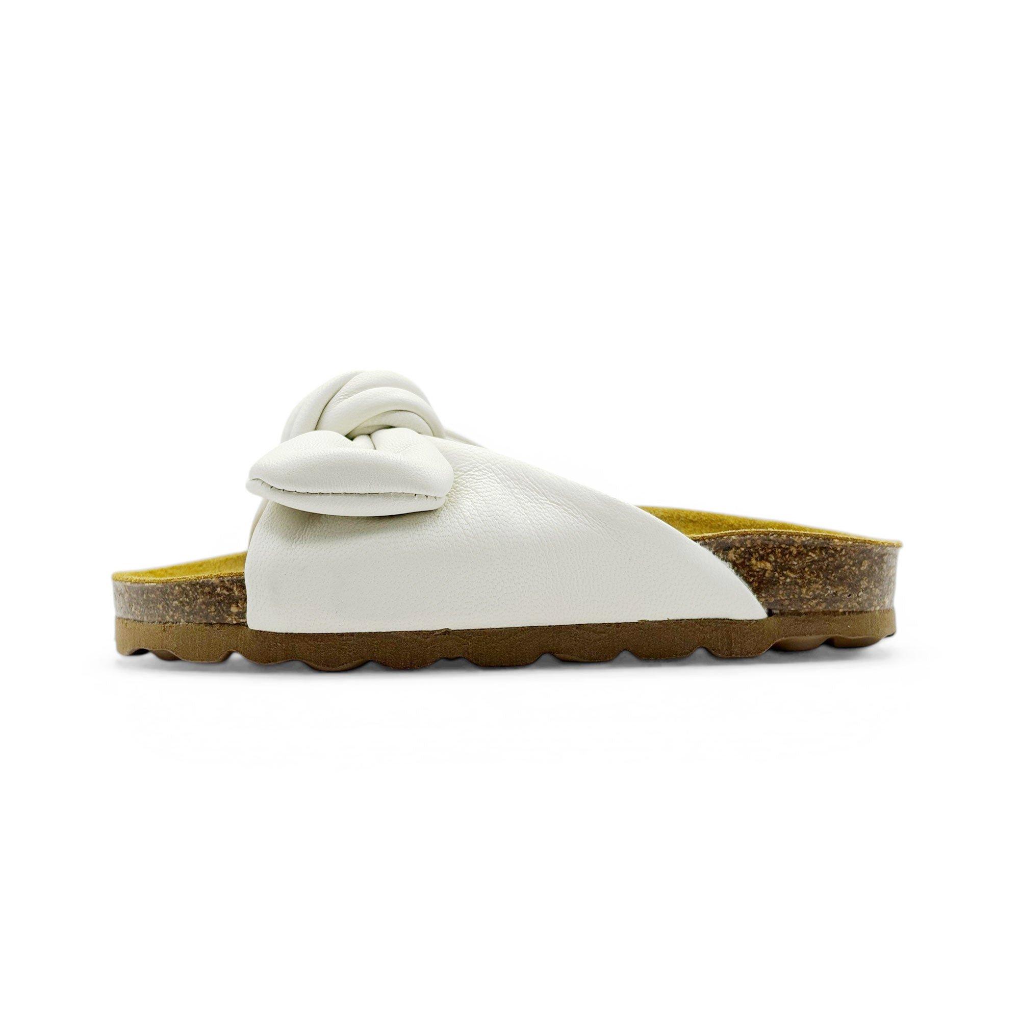 Bunny Kids Slider Sandals Vanilla Leather image number 1