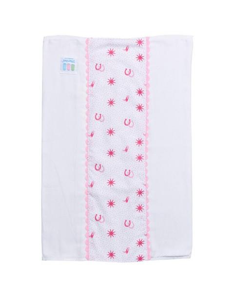 Cowgirl Fancy Fabric Burp Cloth