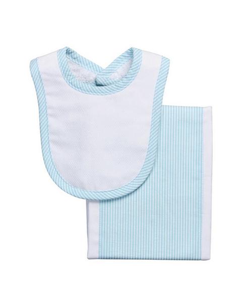 Silly Goose Drooler Bib & Burp Cloth Set