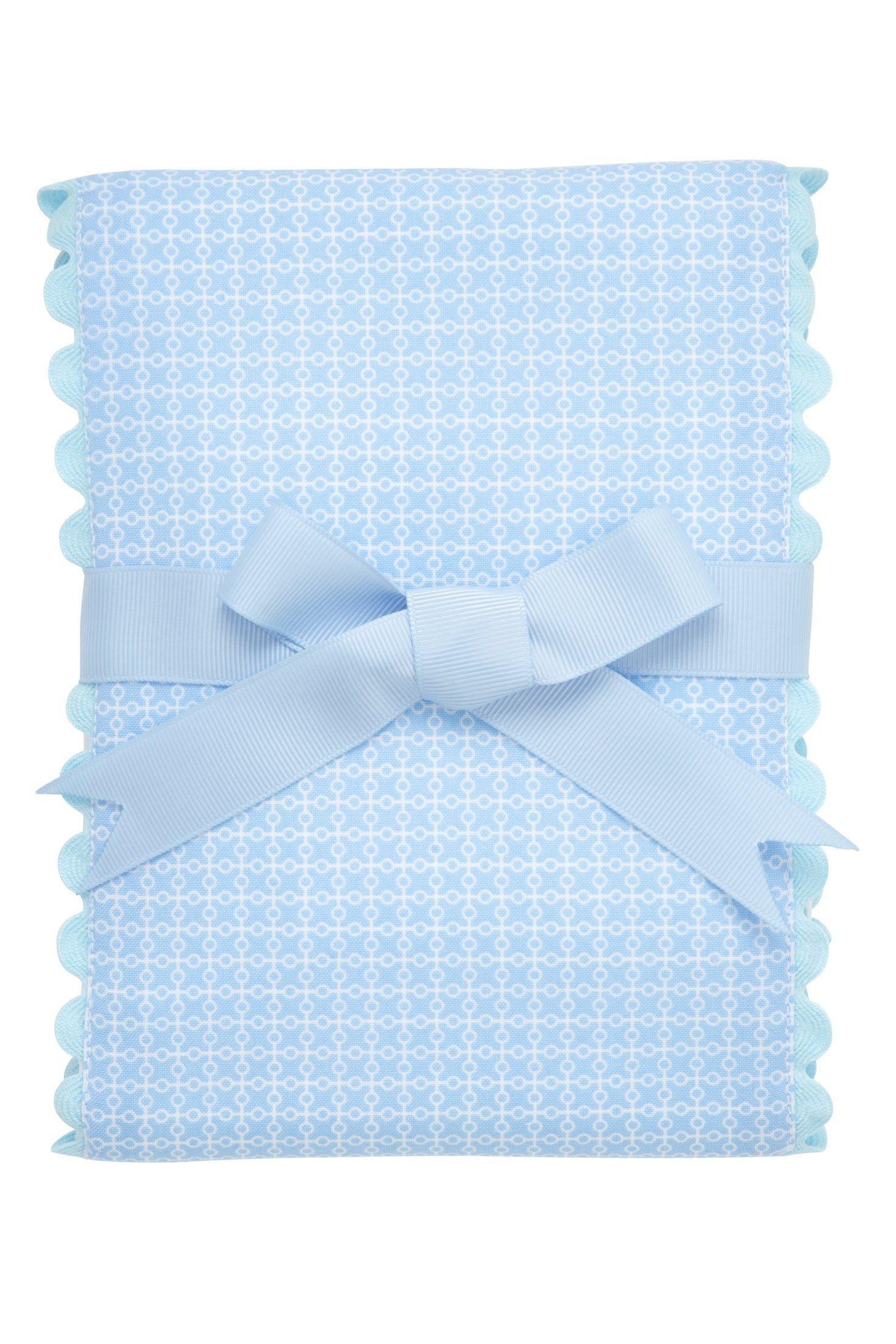 Airplane Dot Fancy Fabric Burp Cloth image number 0
