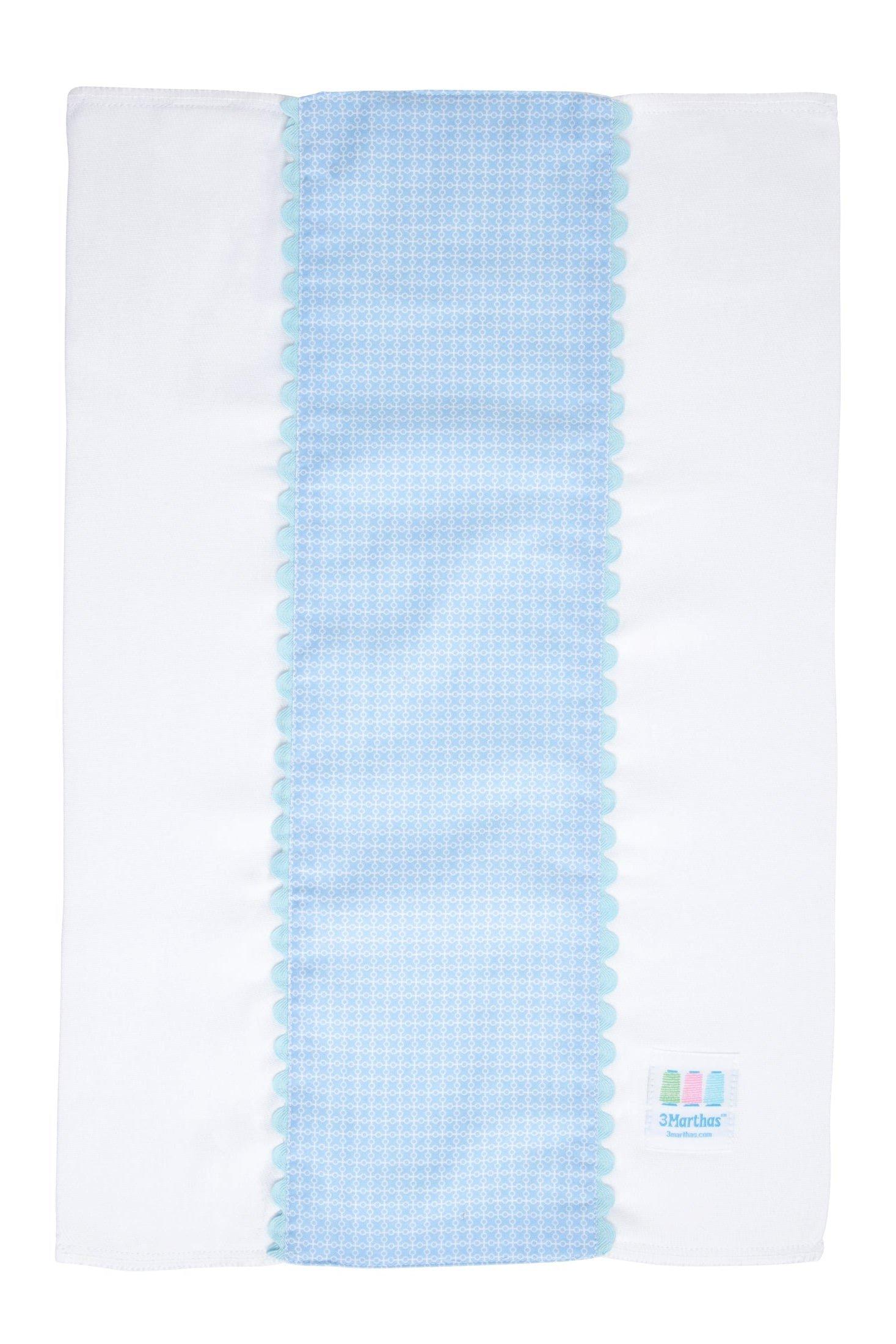 Airplane Dot Fancy Fabric Burp Cloth