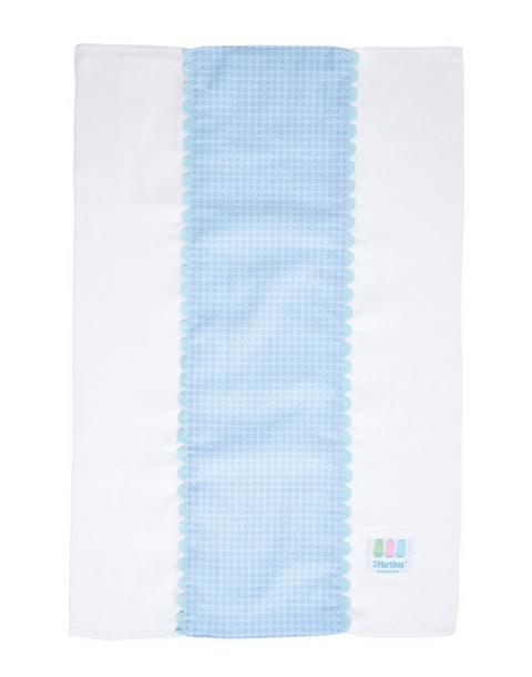 Airplane Dot Fancy Fabric Burp Cloth
