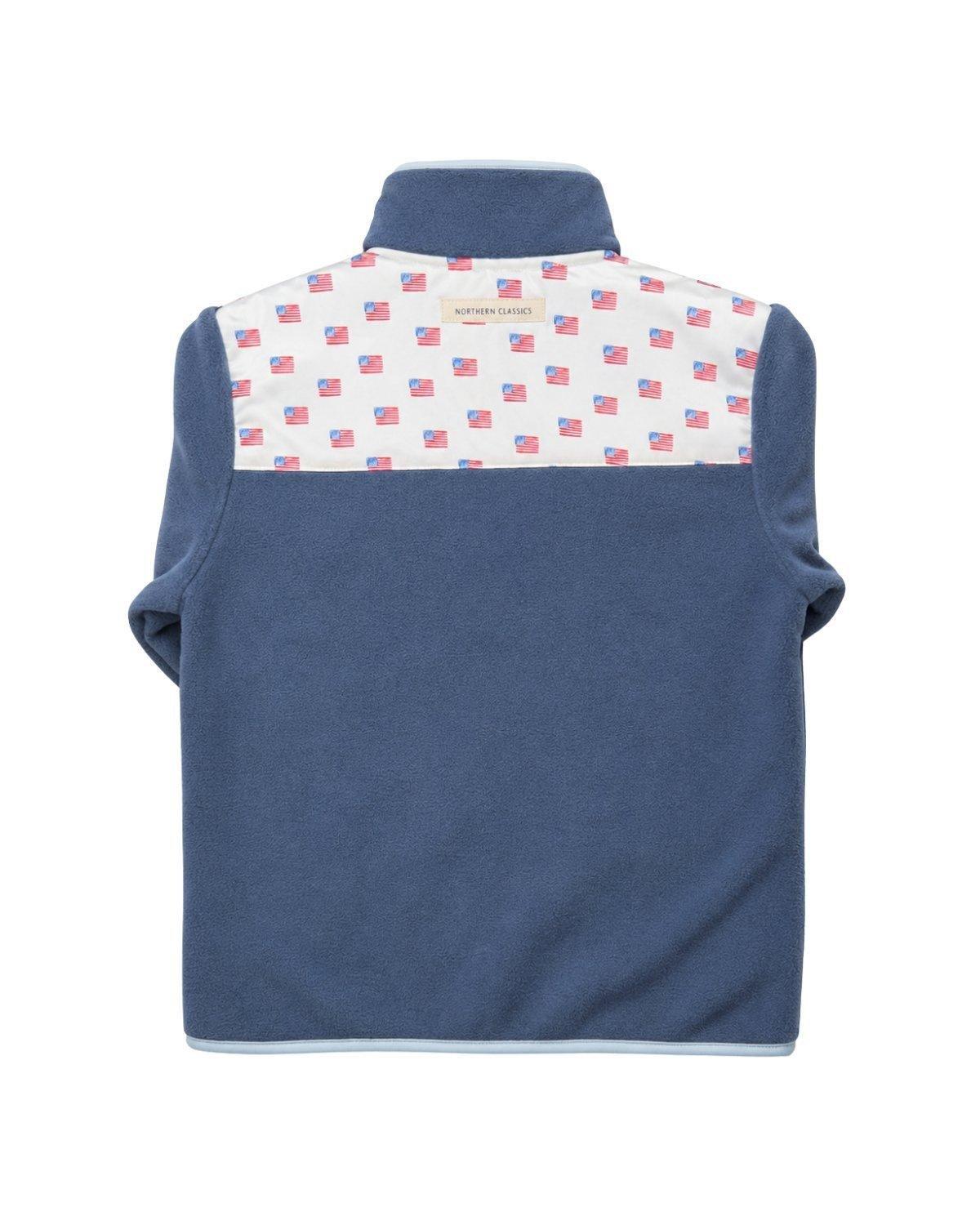 American Flag Fleece Jacket image number 1