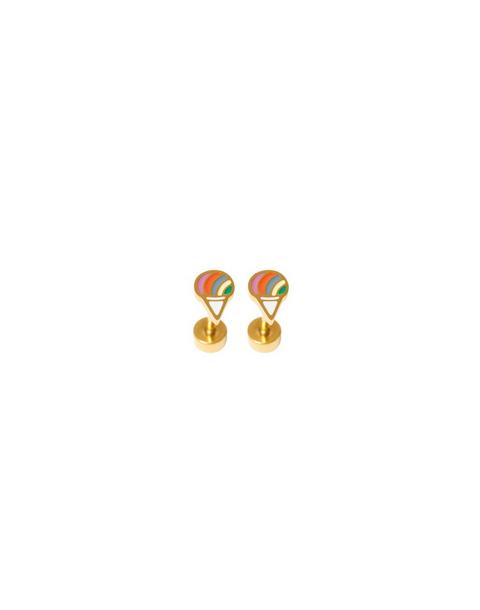 Snowcone Stud Earrings