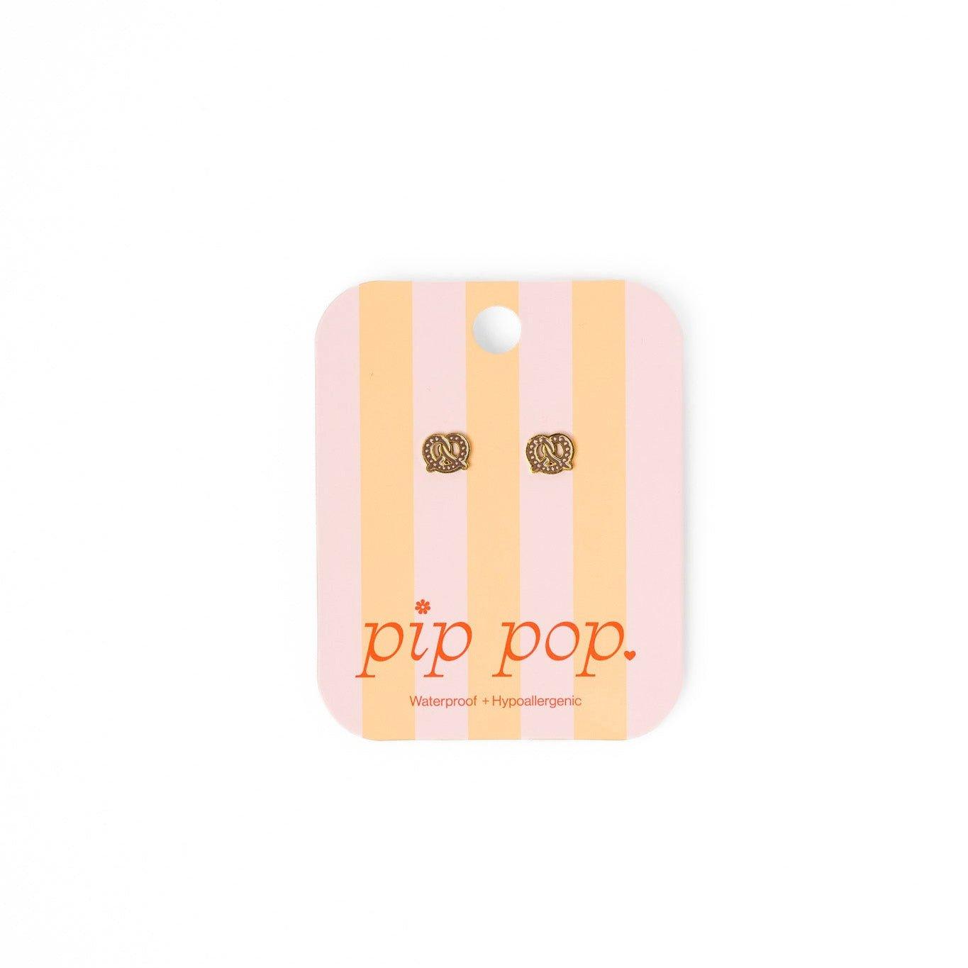 Soft Pretzel Stud Earrings image number 4