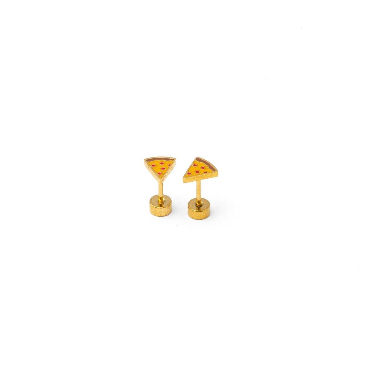 Pizza Stud Earrings image number 2