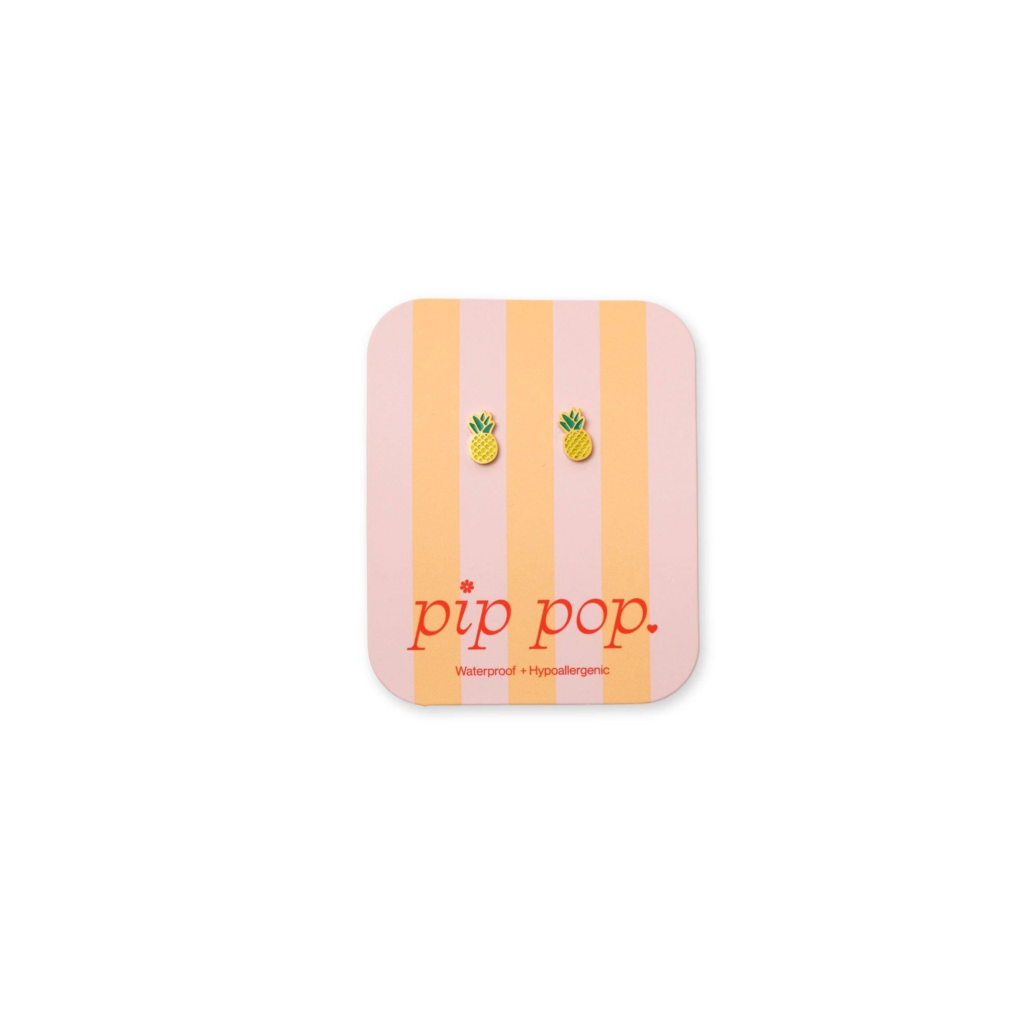 Pineapple Stud Earrings image number 3