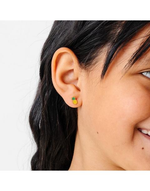 Pineapple Stud Earrings
