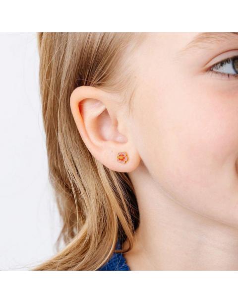 Hibiscus Stud Earrings