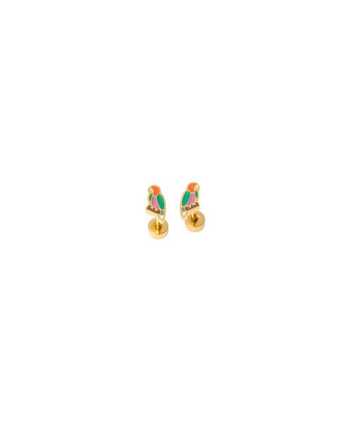 Parrot Stud Earrings