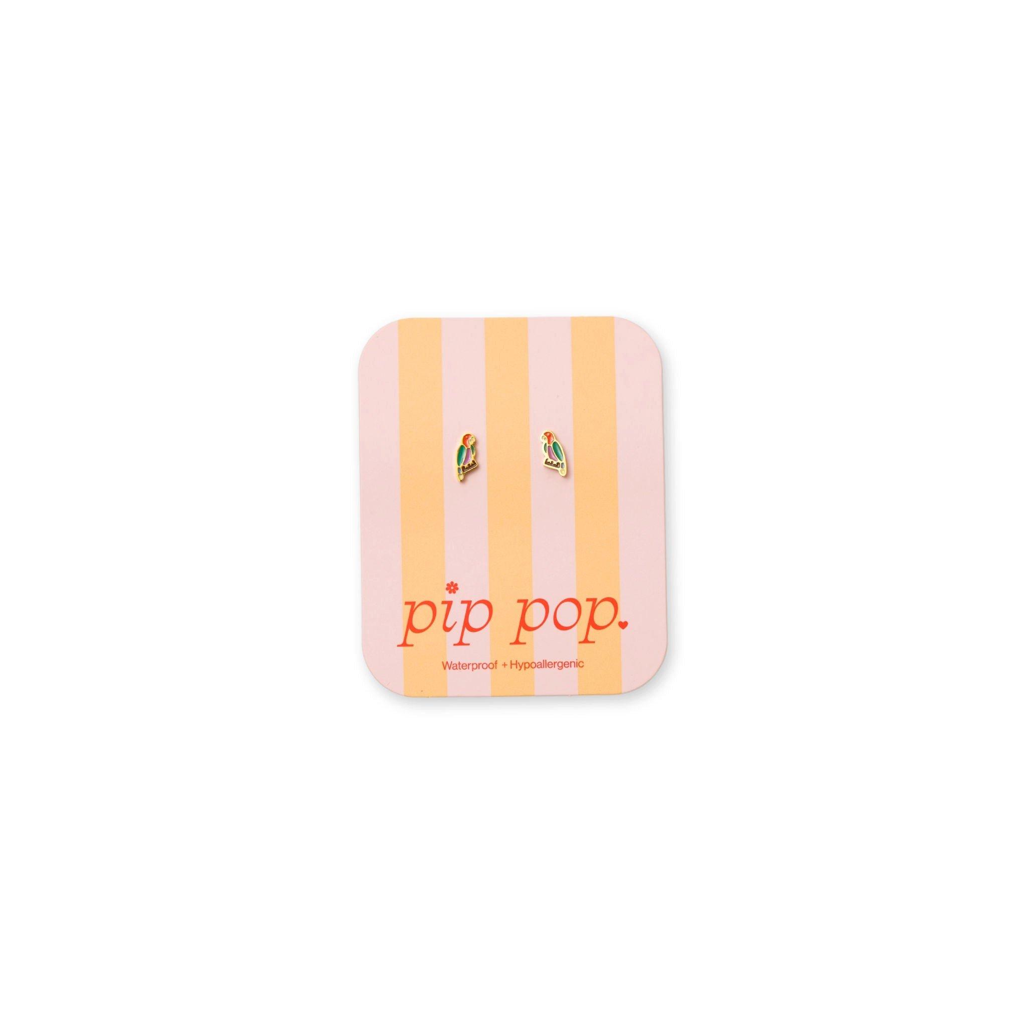 Parrot Stud Earrings image number 3