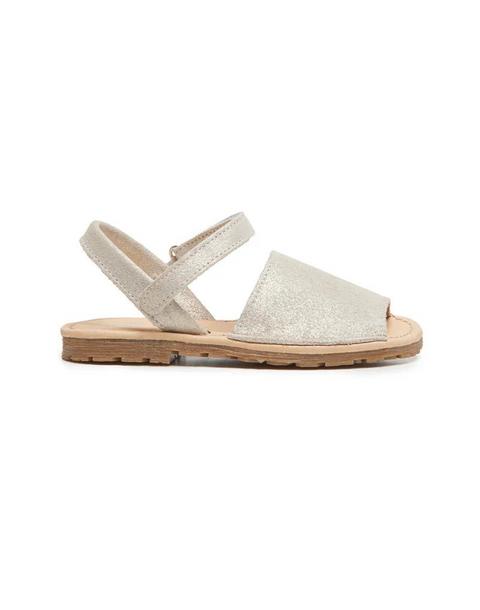 Lily Sandal | Nude Shimmer