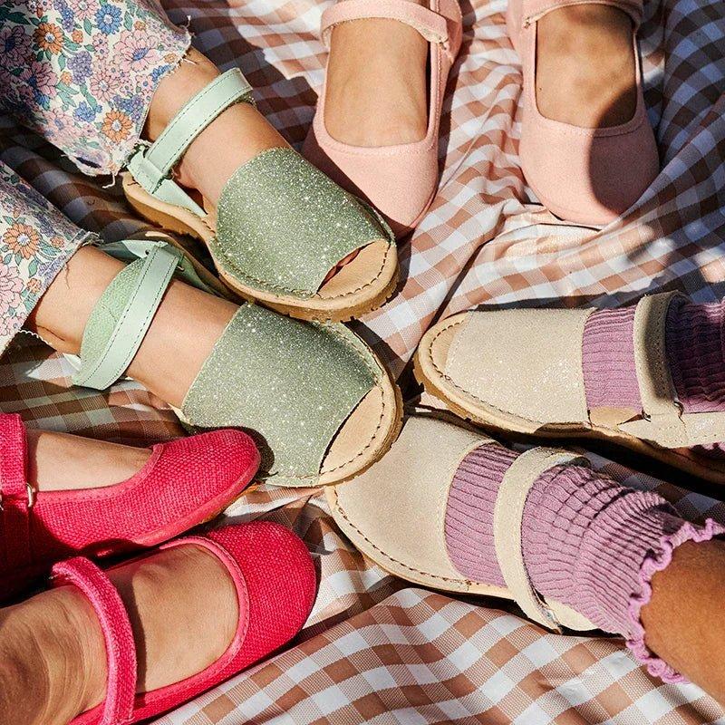 Lily Sandal | Nude Shimmer image number 4