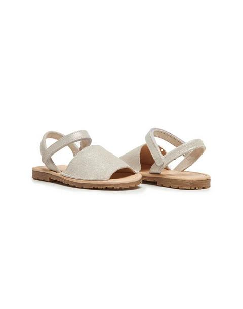 Lily Sandal | Nude Shimmer