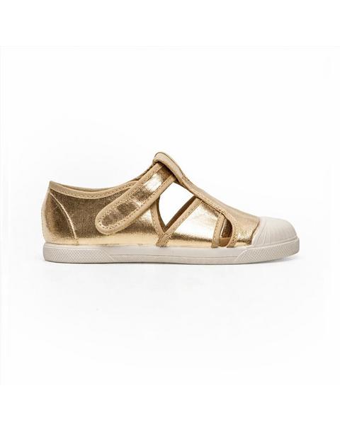 Riley Sandal | Gold
