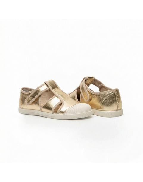 Riley Sandal | Gold