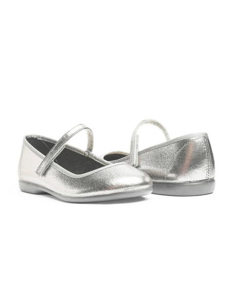 Mila Mary Jane | Metallic Silver