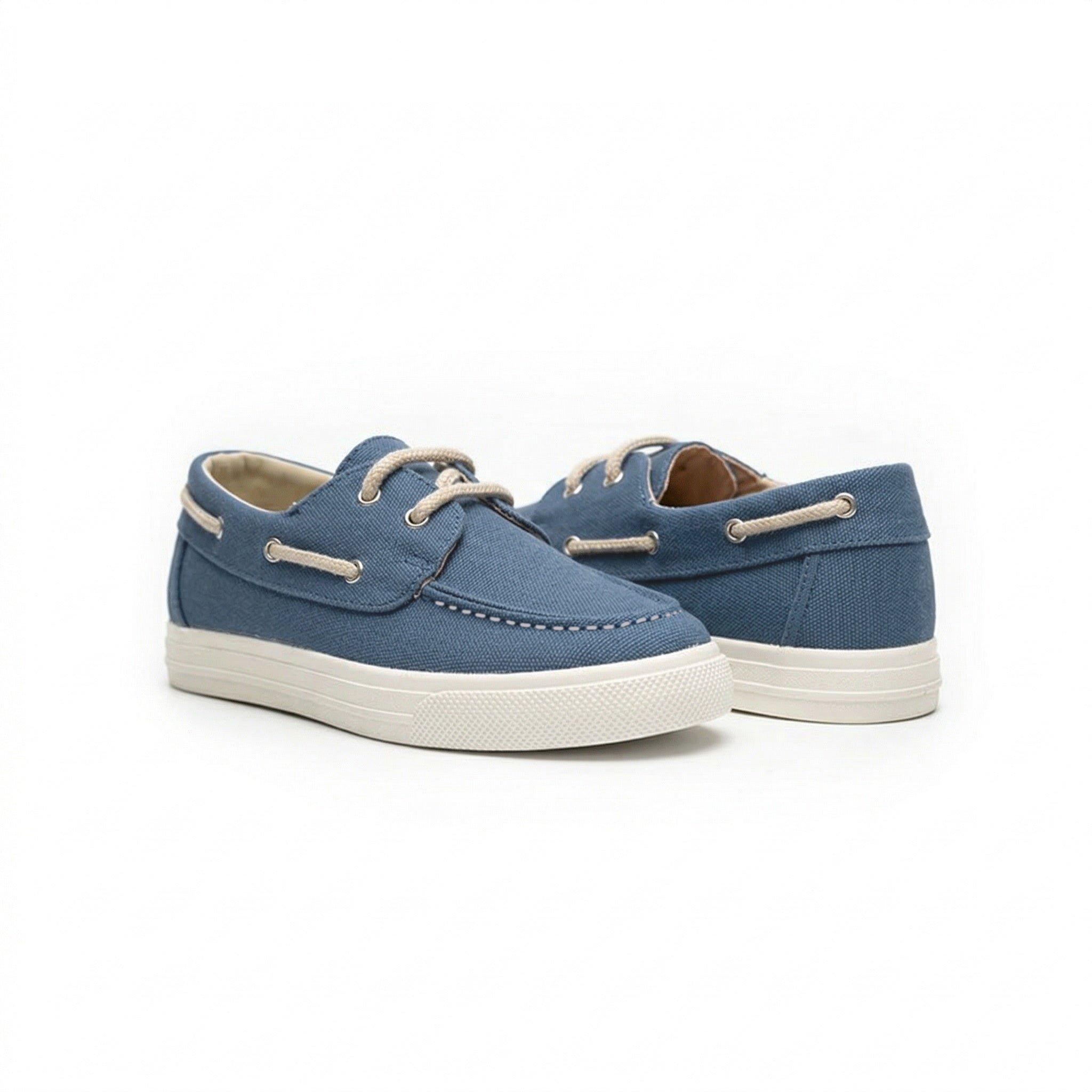 Robi Boat Shoe | Denim image number 1