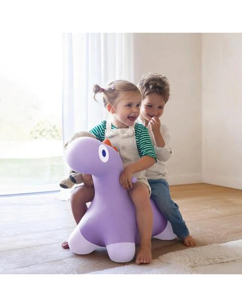 Hoppi Dino Lavender - Inflatable Toy for Kids
