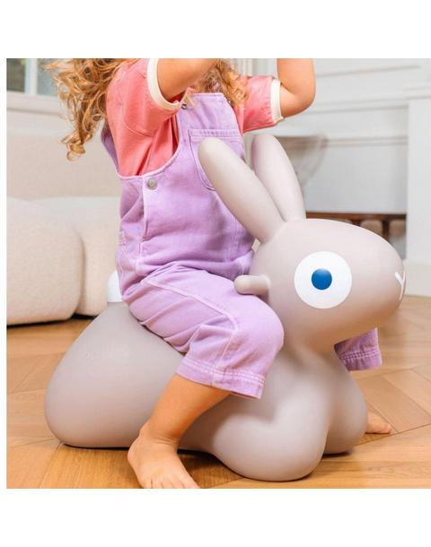 Hoppi Bunny Gray - Inflatable Toy for Kids