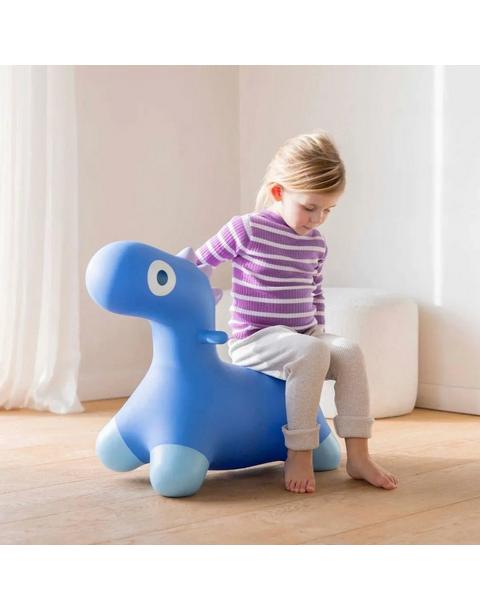 Hoppi Dino Cosmic Blue - Inflatable Toy for Kids
