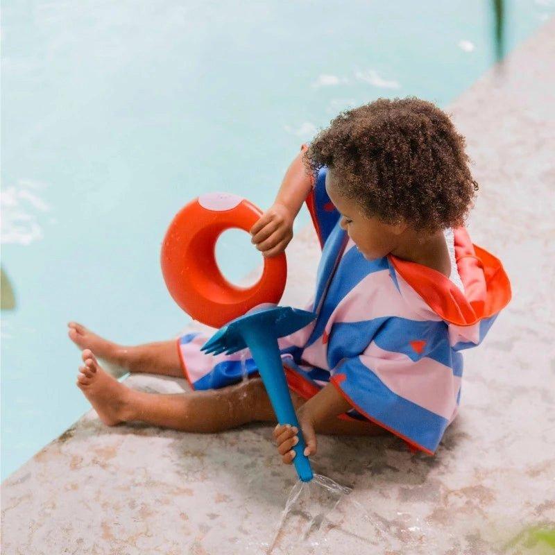 Beach Poncho Cherry &ndash; Quick-Drying Microfiber Kids Towel image number 2