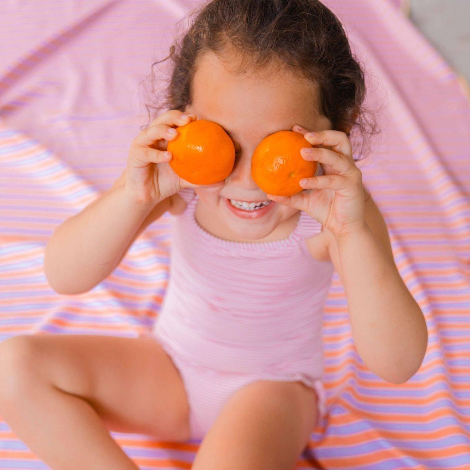 Play Towel On the Road Lavender &ndash; Double-Sided Kids Play Towel image number 4