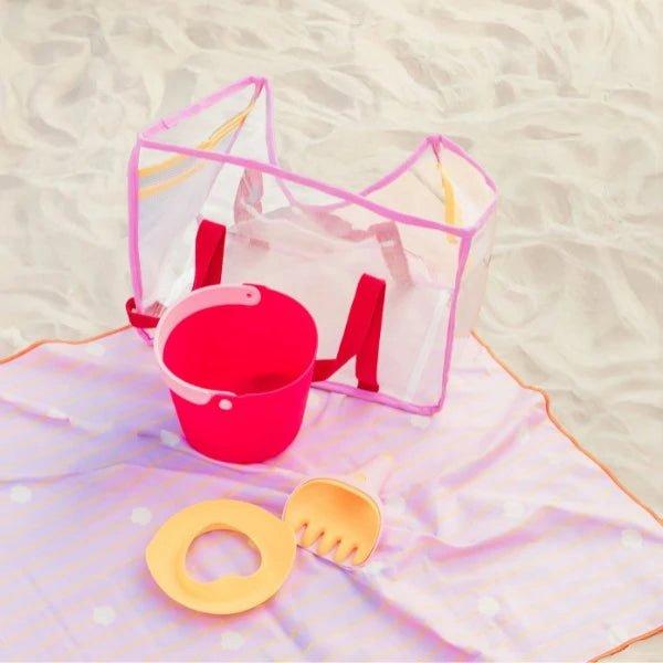 Quut Beach Set Cherry &ndash; Bucki, Raki & Magic Sand Shaper image number 1