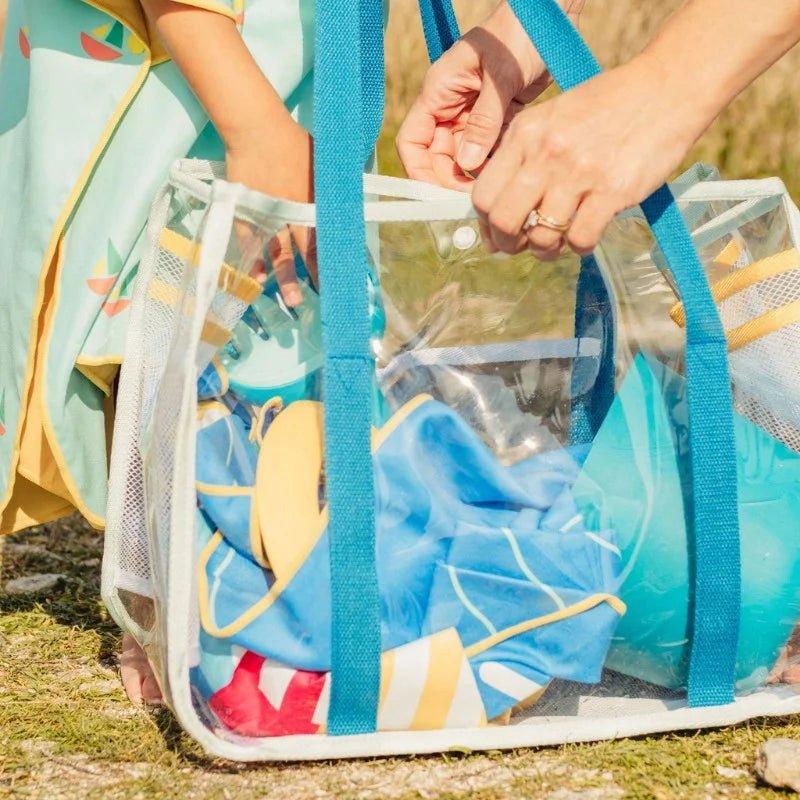 Beach Bag Set Ocean + Road Blue Play Towel image number 2