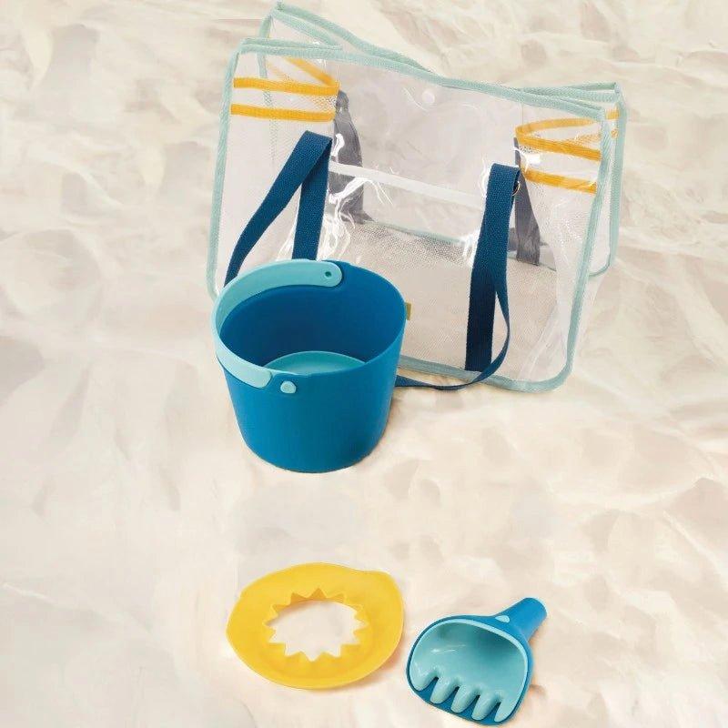 Beach Bag Set Ocean + Road Blue Play Towel image number 4