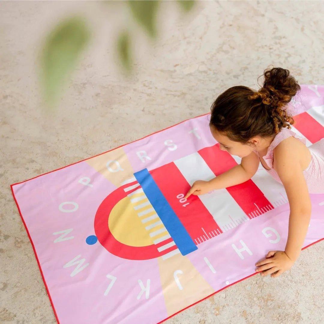 Play Towel Lighthouse &ndash; Double-Sided Kids Play Towel image number 1