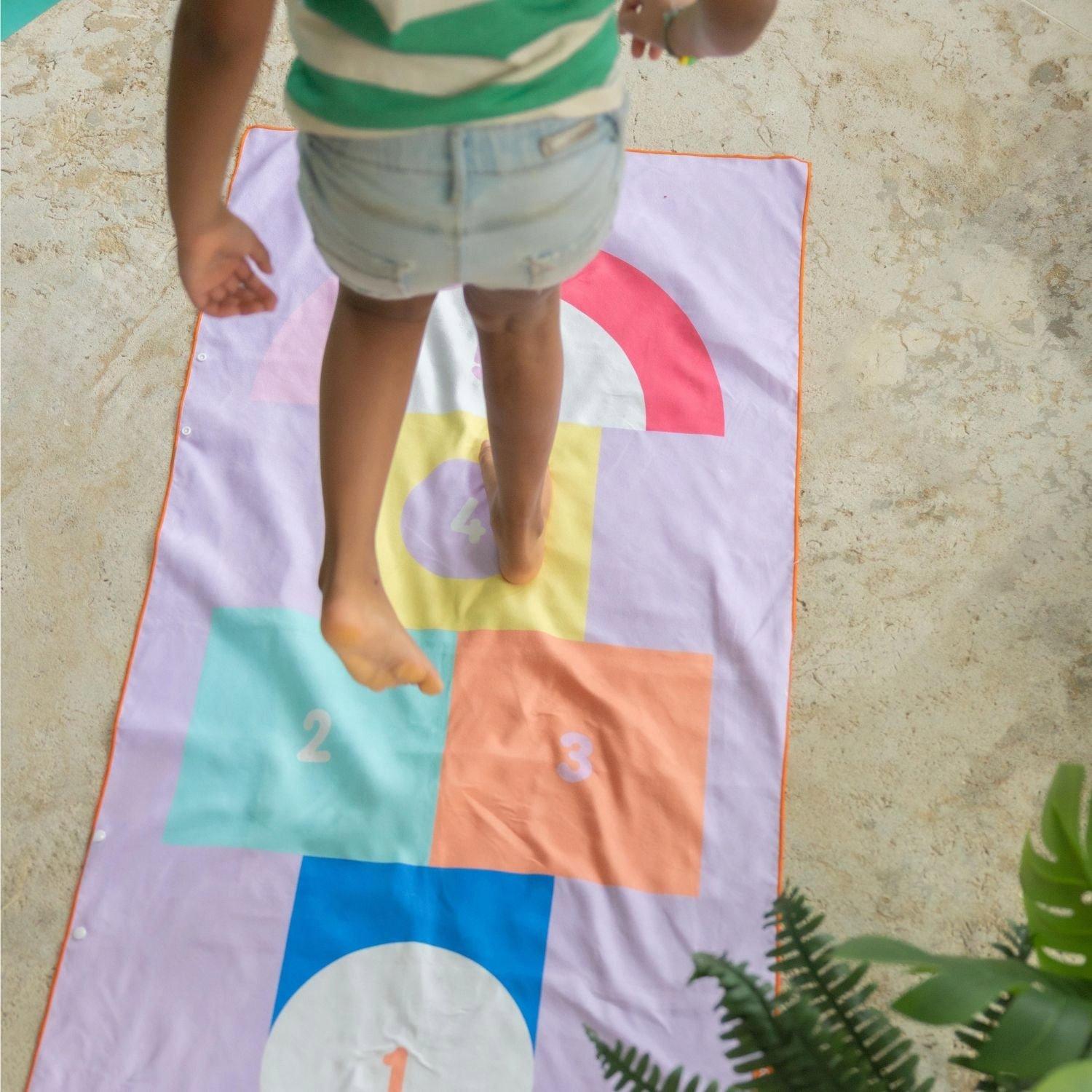 Play Towel Hopscotch - Beach & Pool Play Towel image number 3