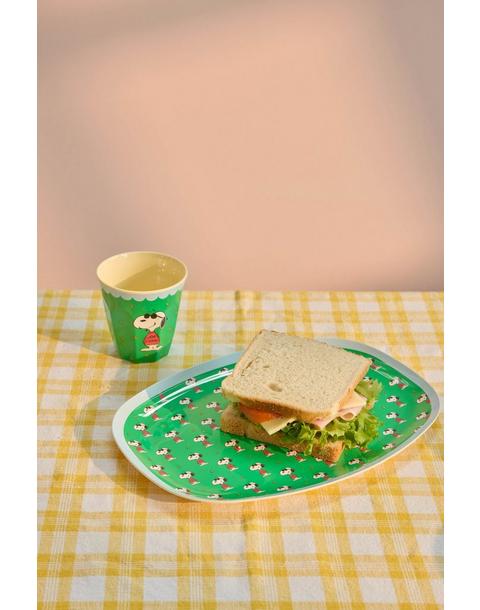 Melamine Cup | Snoopy Green