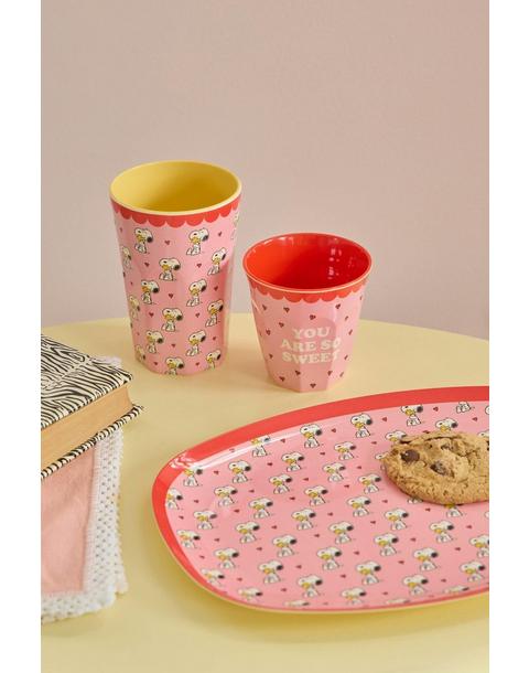 Melamine Cup | Snoopy Pink