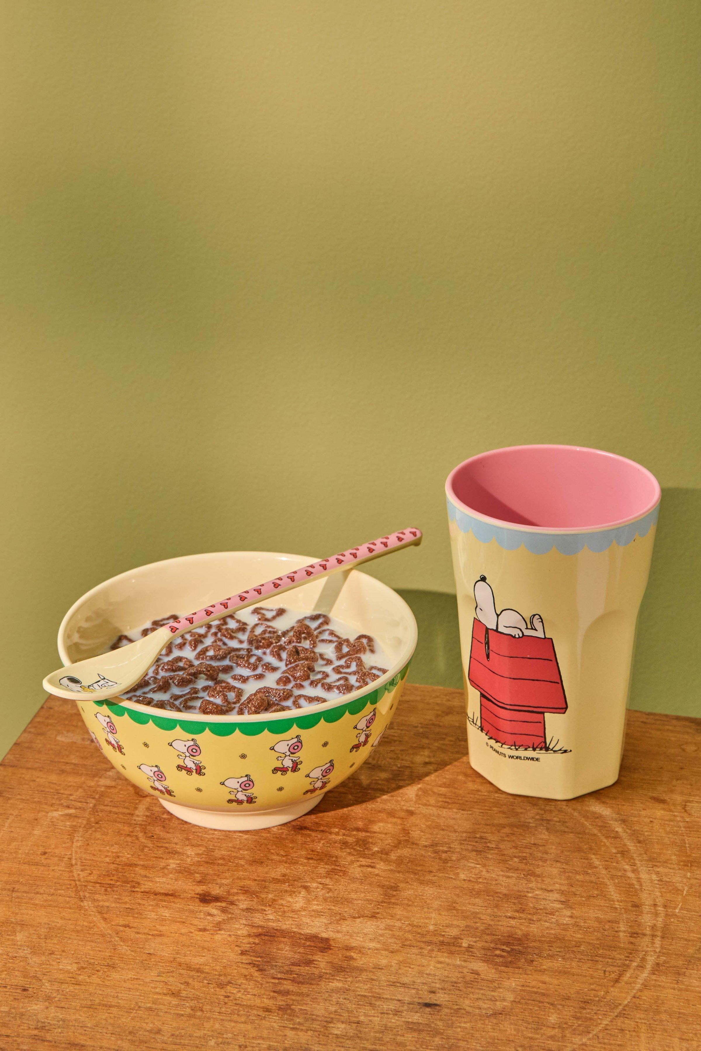 Tall Melamine Cup | Snoopy Cream image number 1
