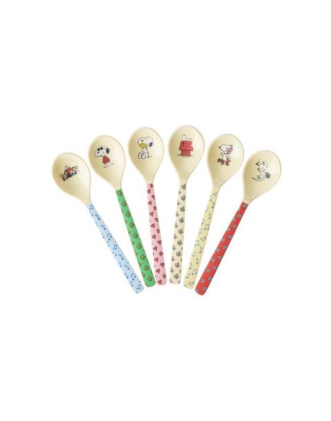 Melamine Teaspoon 6pc Set | Snoopy