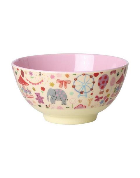 Melamine Bowl | Fun Fair Pink