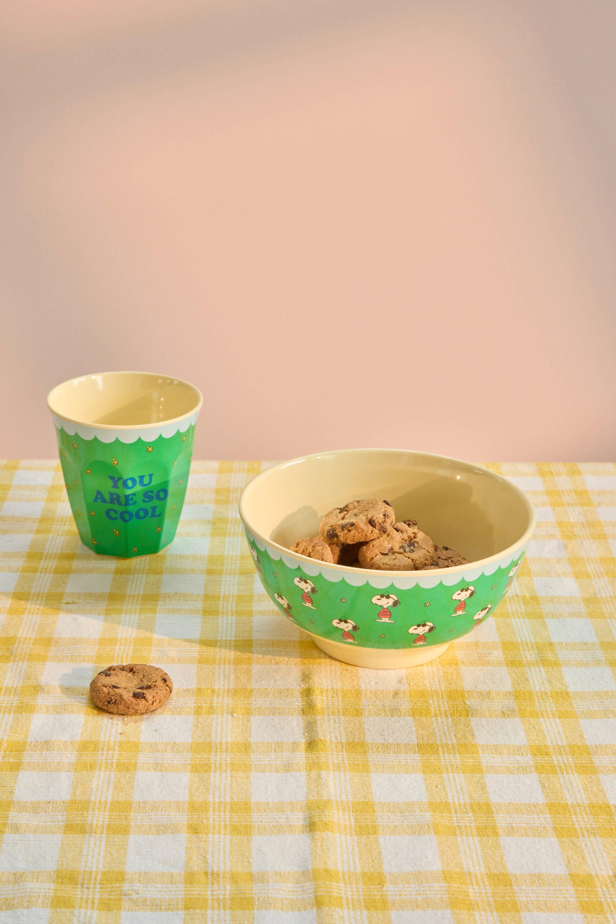 Melamine Bowl | Snoopy Green image number 1
