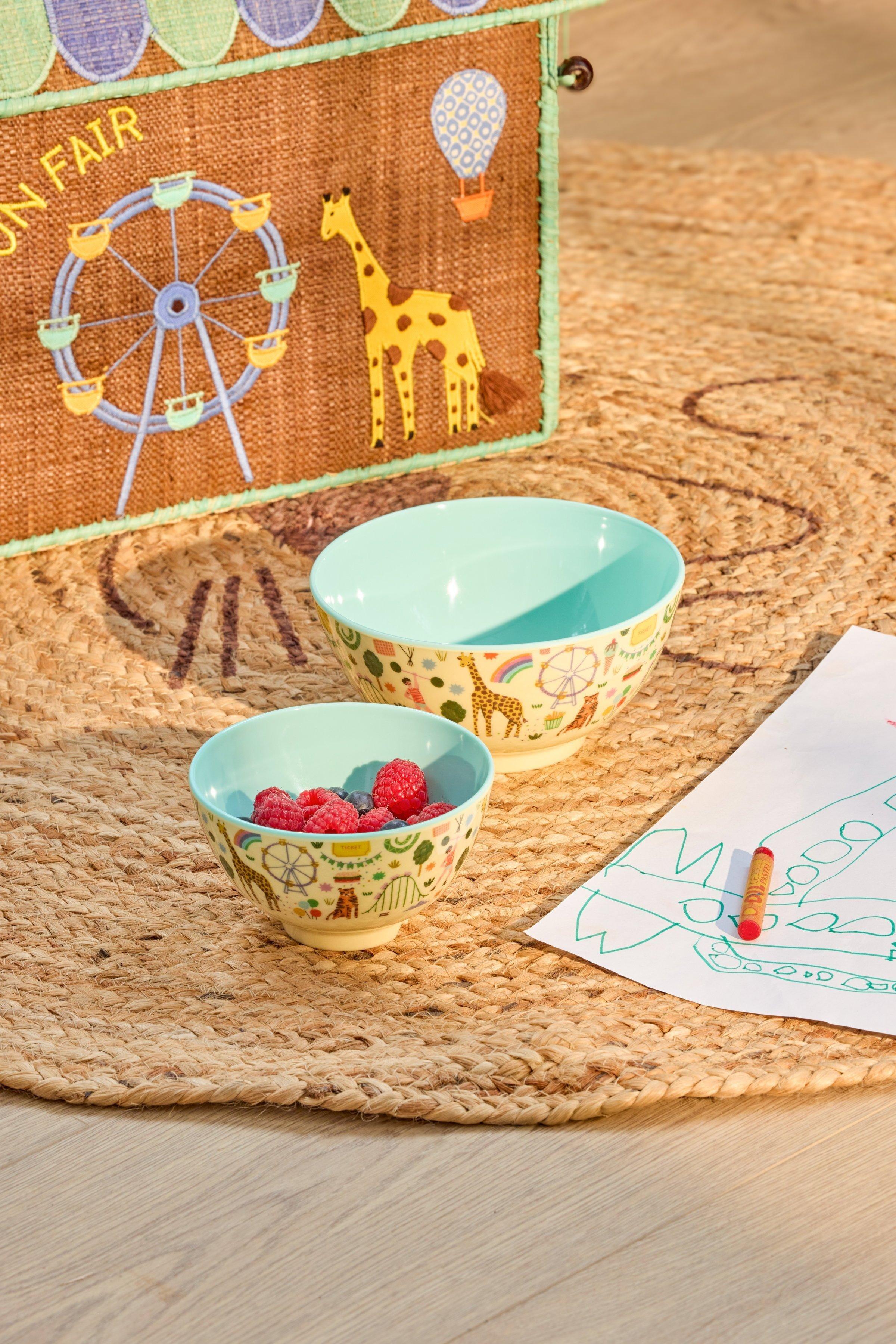 Melamine Bowl | Fun Fair Mint image number 1
