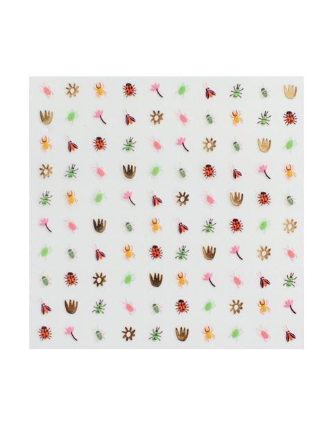 Backyard Bugs Nail Stickers