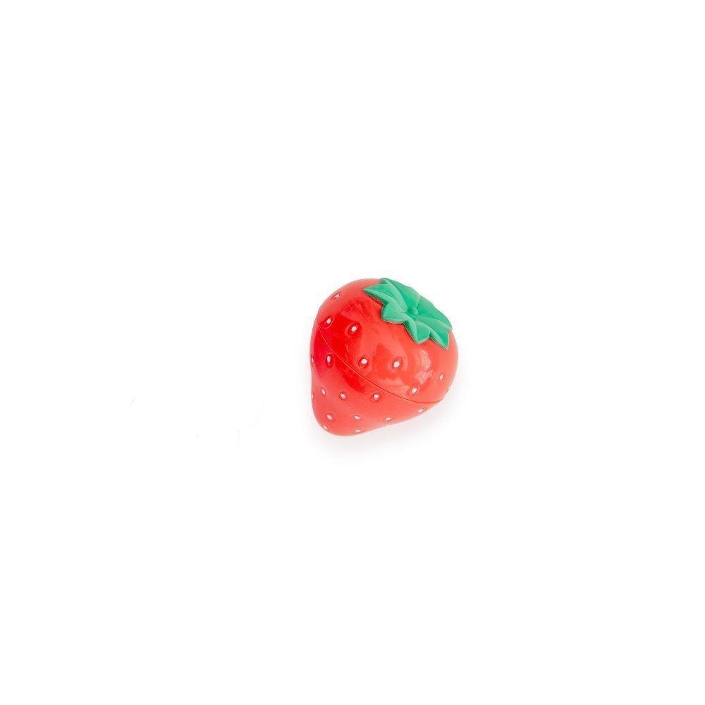 Strawberry Lip Balm  in Red image number 3
