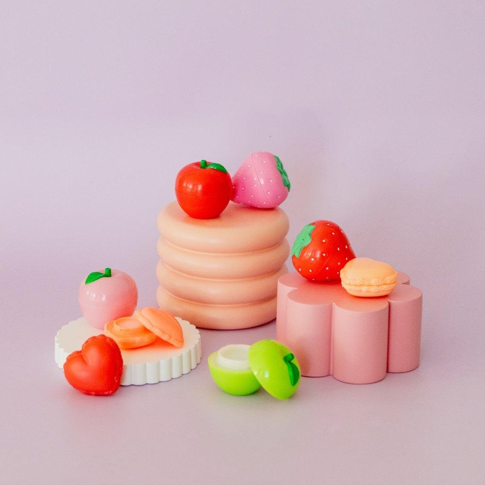 Strawberry Lip Balm  in Red image number 1