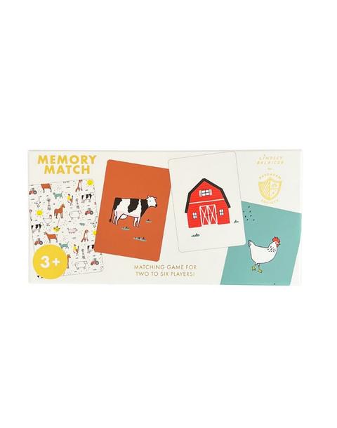 On The Farm Memory Match Game