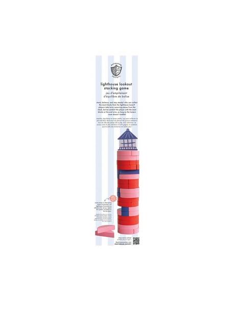 Seaside Lighthouse Lookout Stacking Game