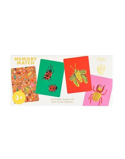 Backyard Bugs Memory Match Card Game